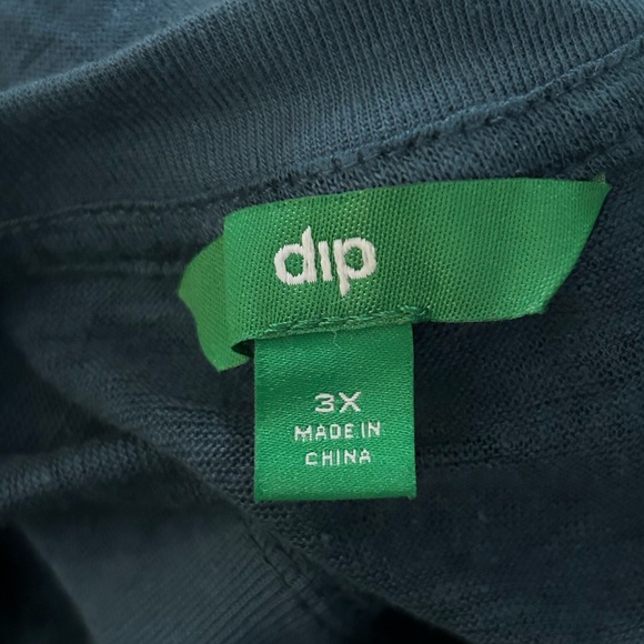 Dip 100% linen easy care  linen Plus cuffed  Knit Shirt NWT make offer - Picture 10 of 10